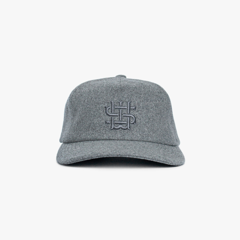 SHW RELAXED FIT GREY WOOL