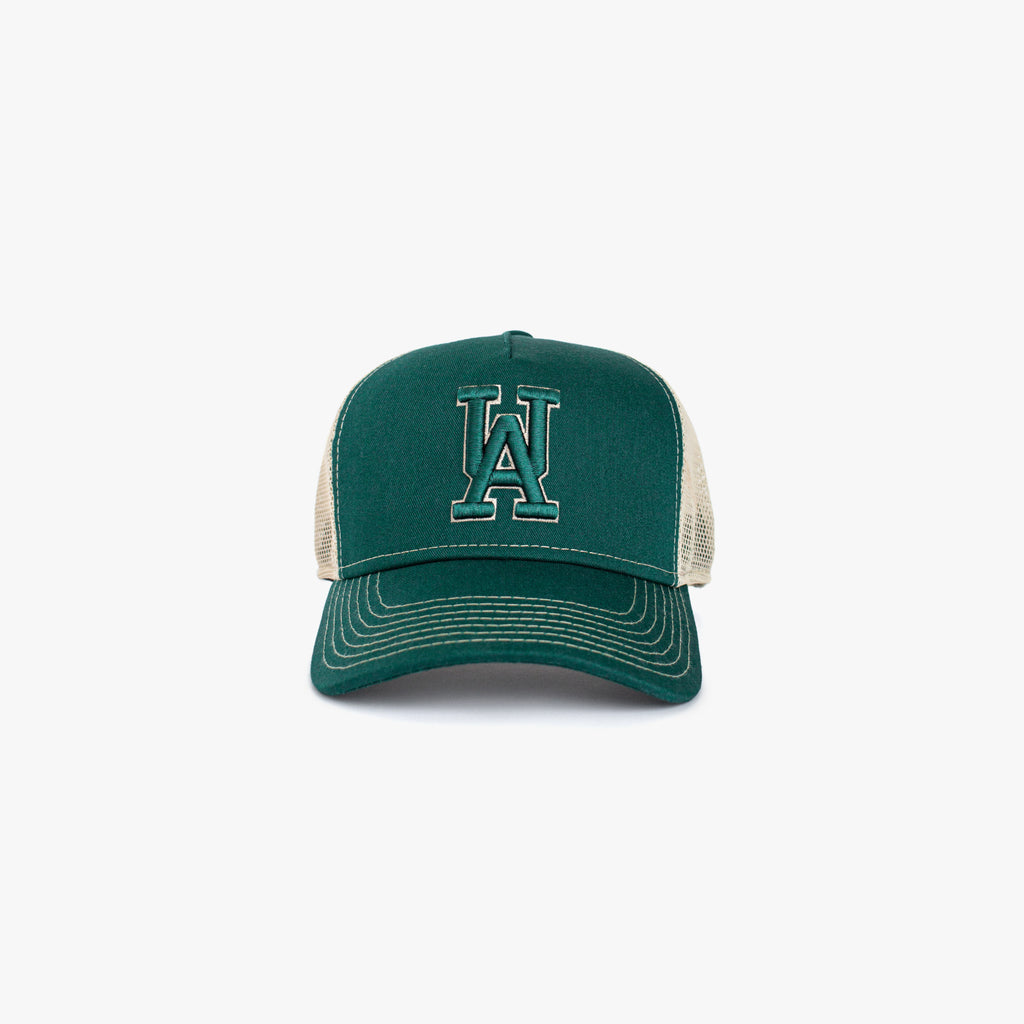 UA TRUCKER GREEN BEIGE